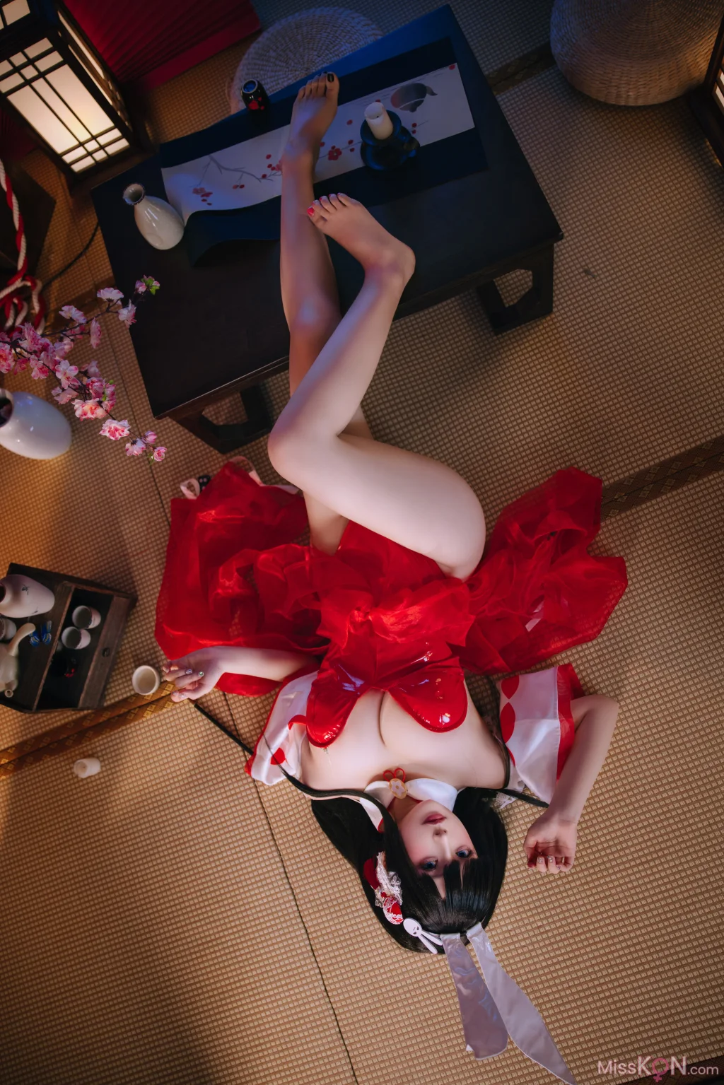 Coser@日奈娇: 碧蓝航线-大山兔女郎 (46 photos)