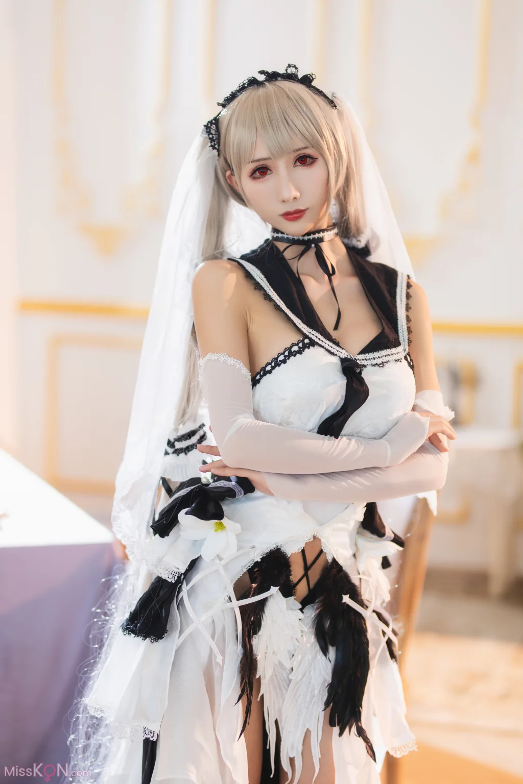 Coser@masaki雅祈: 碧蓝航线 可畏礼服 (27 photos)