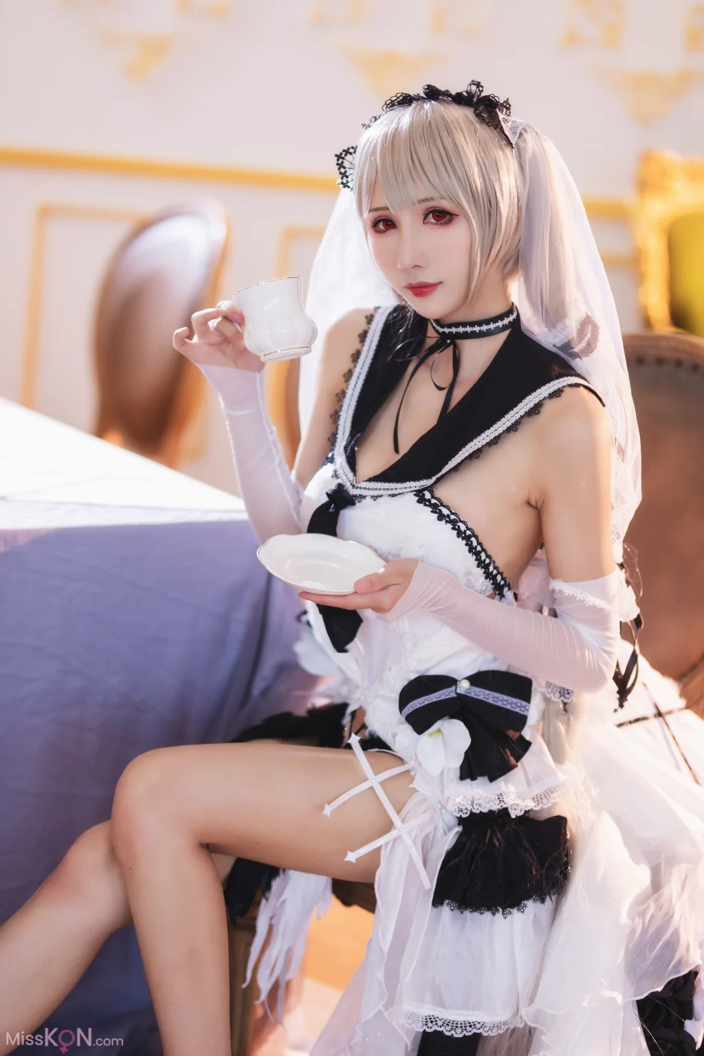 Coser@masaki雅祈: 碧蓝航线 可畏礼服 (27 photos)