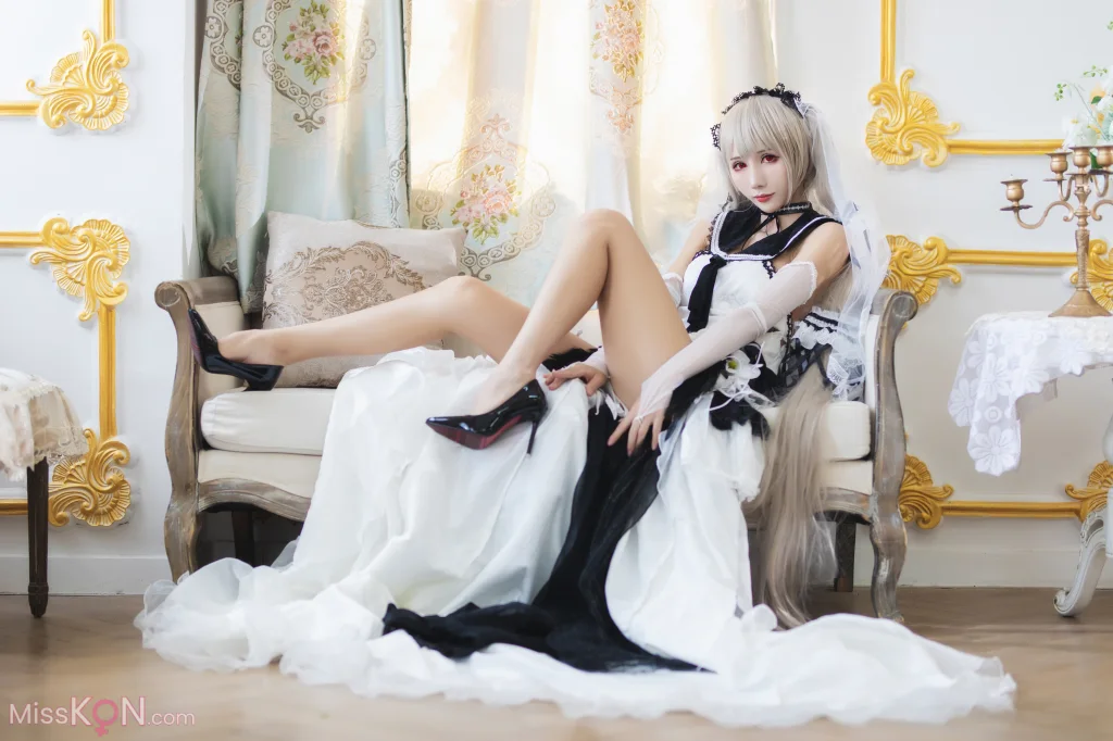 Coser@masaki雅祈: 碧蓝航线 可畏礼服 (27 photos)