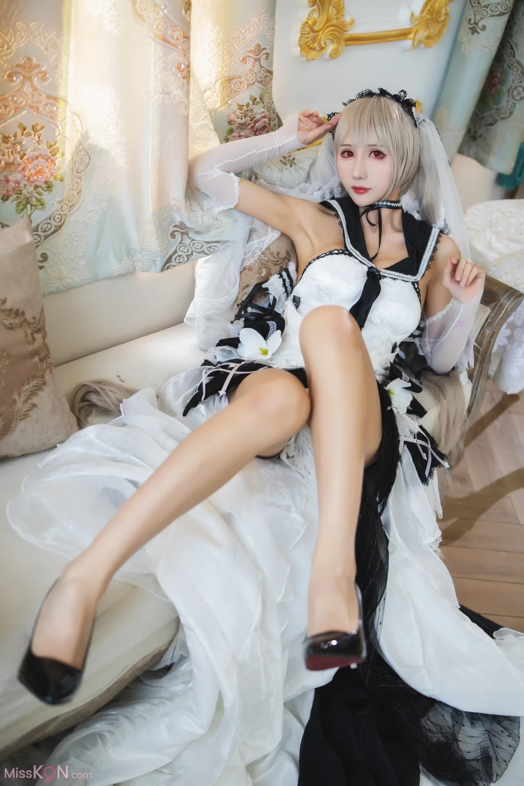 Coser@masaki雅祈: 碧蓝航线 可畏礼服 (27 photos)