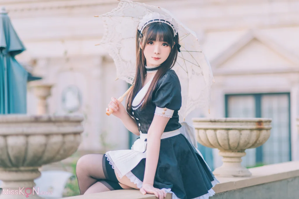 Coser@霜月shimo: 女僕圖鑑 Shimo’s Maid Collection (136 photos) – Page 3