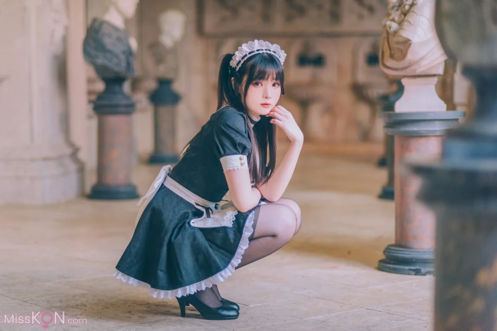 Coser@霜月shimo: 女僕圖鑑 Shimo’s Maid Collection (136 photos) – Page 3