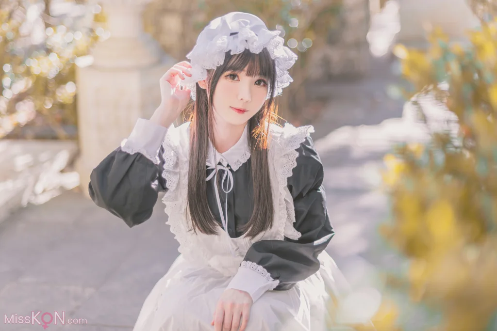 Coser@霜月shimo: 女僕圖鑑 Shimo’s Maid Collection (136 photos) – Page 3