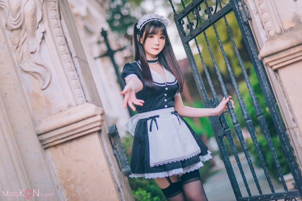 Coser@霜月shimo: 女僕圖鑑 Shimo’s Maid Collection (136 photos) – Page 3