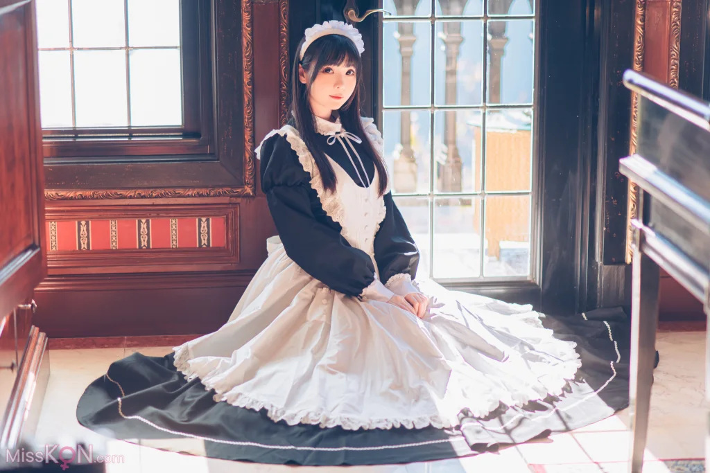 Coser@霜月shimo: 女僕圖鑑 Shimo’s Maid Collection (136 photos) – Page 4
