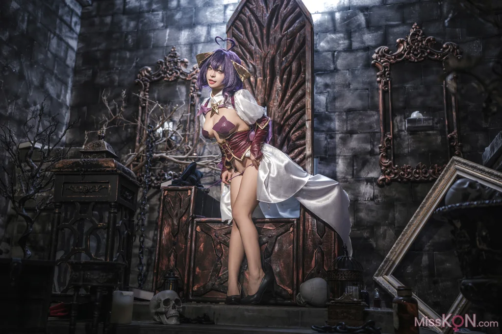 Coser@小和甜酒 & 橙风千雅: 憧憬成为魔法少女 柊舞缇娜&杜乃可莉丝 (55 photos + 7 videos)