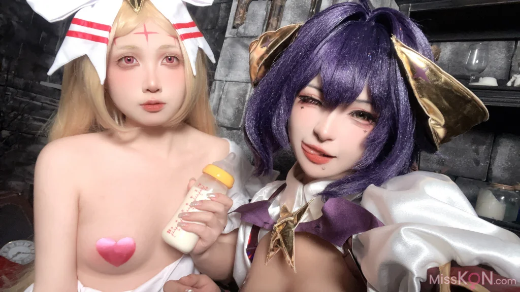Coser@小和甜酒 & 橙风千雅: 憧憬成为魔法少女 柊舞缇娜&杜乃可莉丝 (55 photos + 7 videos) – Page 3