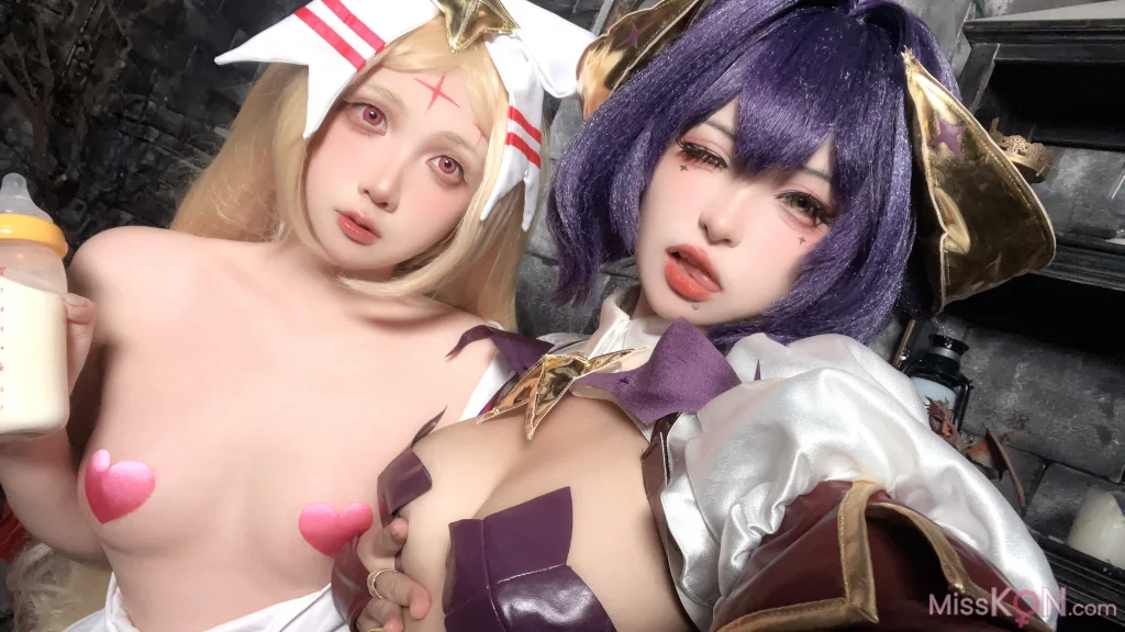 Coser@小和甜酒 & 橙风千雅: 憧憬成为魔法少女 柊舞缇娜&杜乃可莉丝 (55 photos + 7 videos) – Page 3