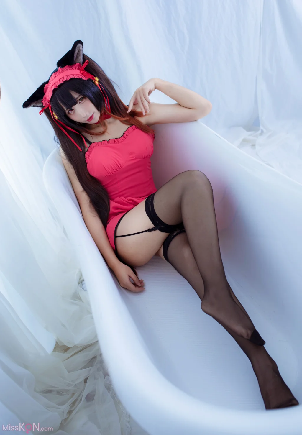 Coser@九曲Jean: Neko Kurumi (10 photos)