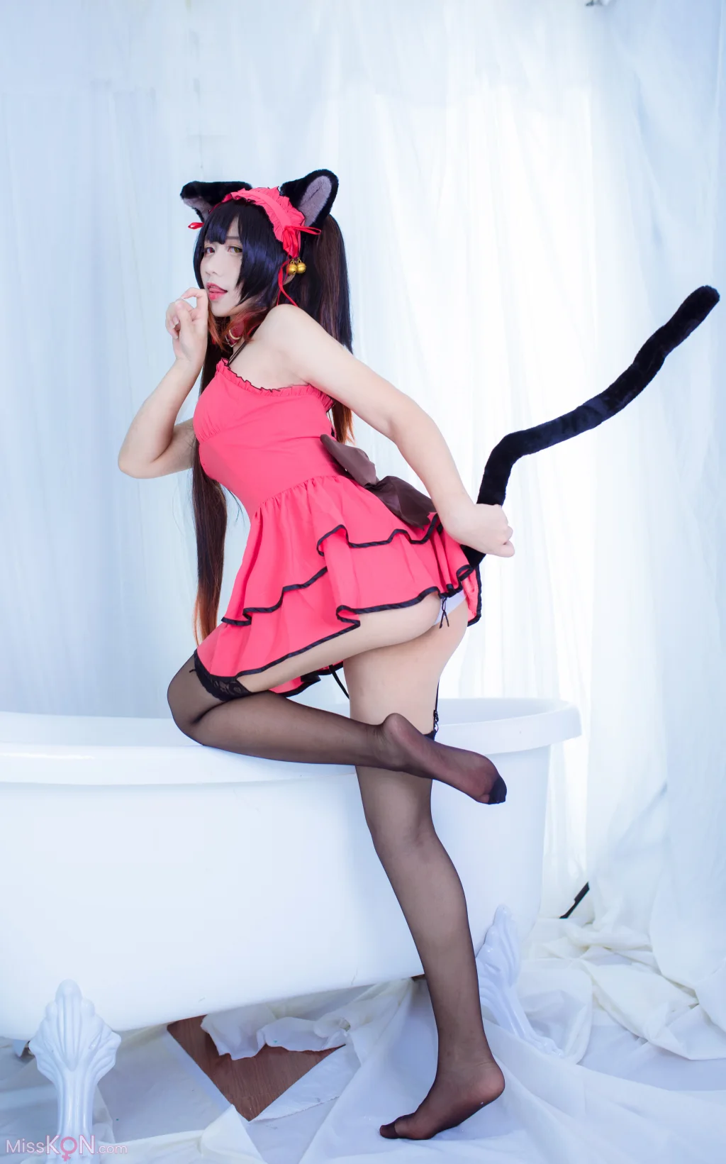 Coser@九曲Jean: Neko Kurumi (10 photos)
