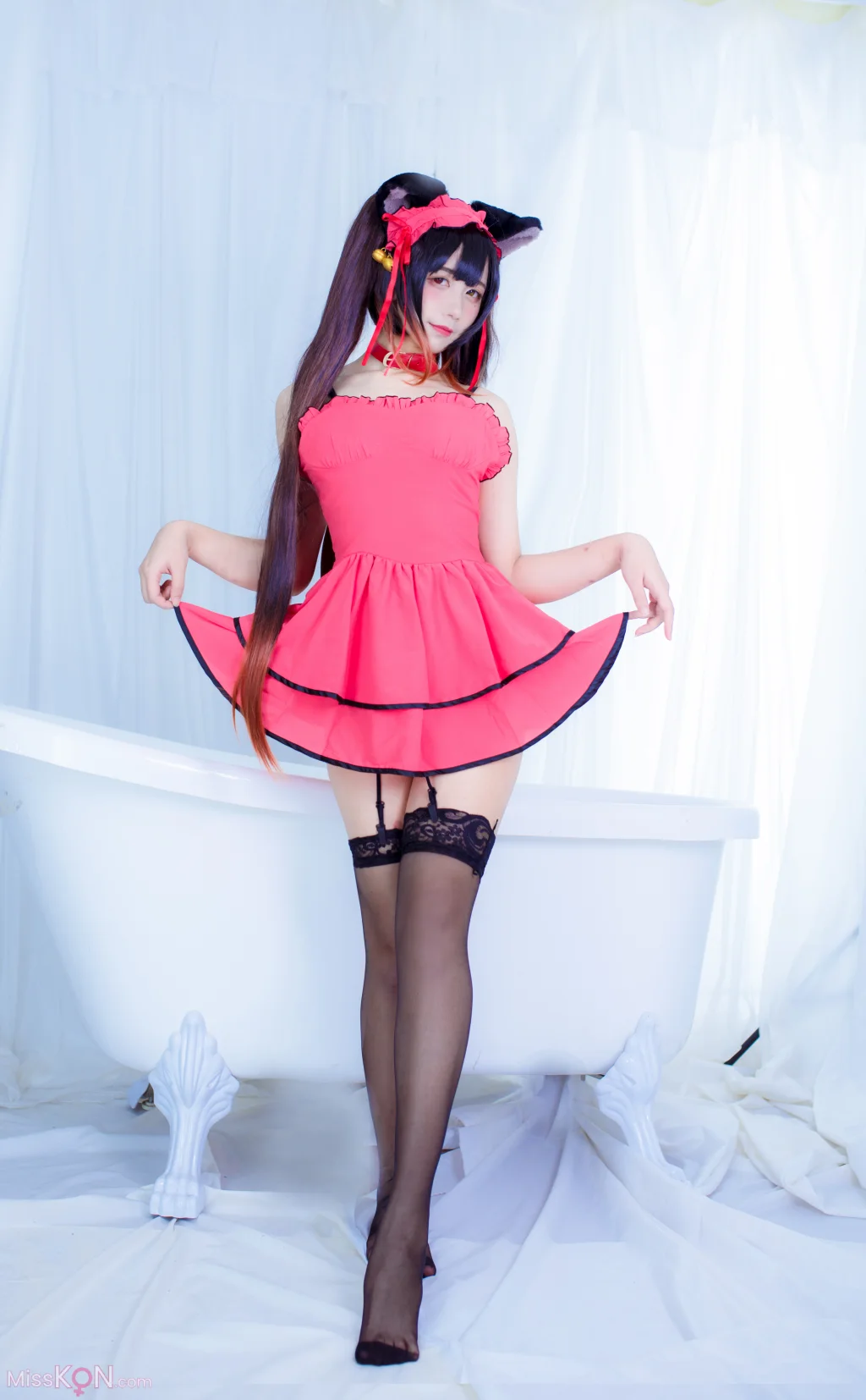 Coser@九曲Jean: Neko Kurumi (10 photos)