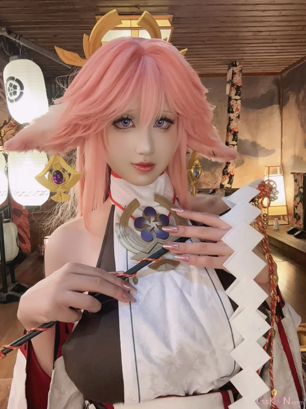 Coser@九曲Jean: 八重神子 (89 photos)