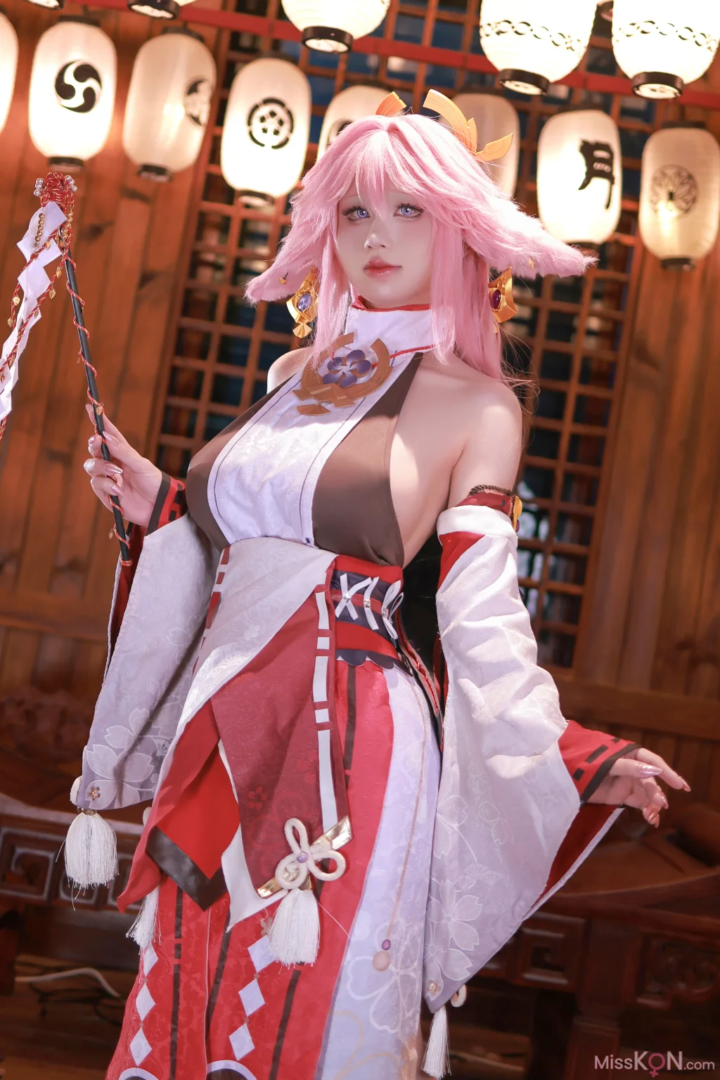 Coser@九曲Jean: 八重神子 (89 photos)