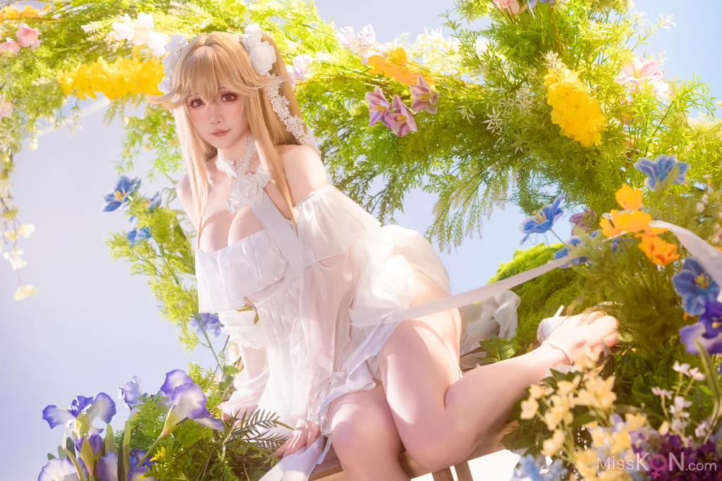 Coser@星之迟迟Hoshilily: 碧蓝航线-安克雷奇 (49 photos + 1 video)