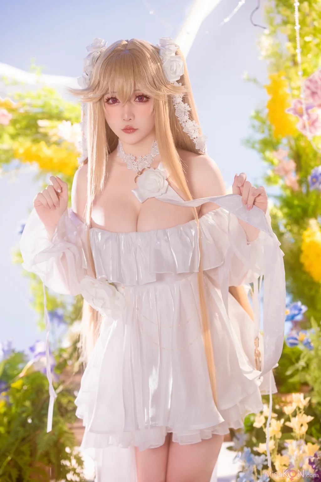 Coser@星之迟迟Hoshilily: 碧蓝航线-安克雷奇 (49 photos + 1 video)