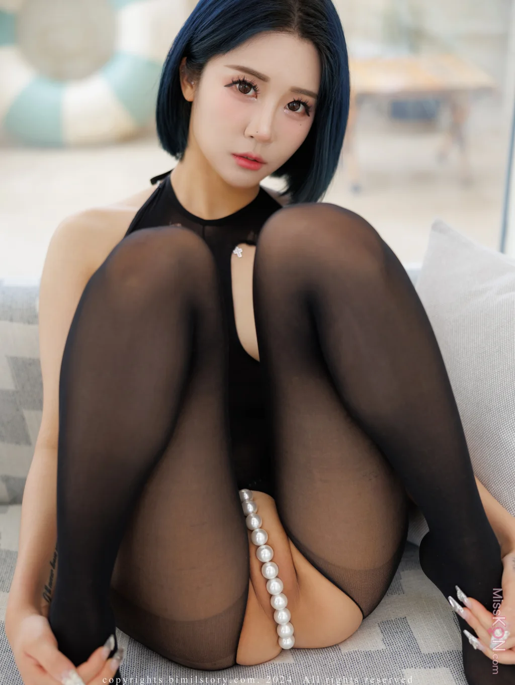 [Bimilstory] Bomi (보미): Vol.52 Fullbody Stockings With Open Bottoms (100 photos) – Page 3