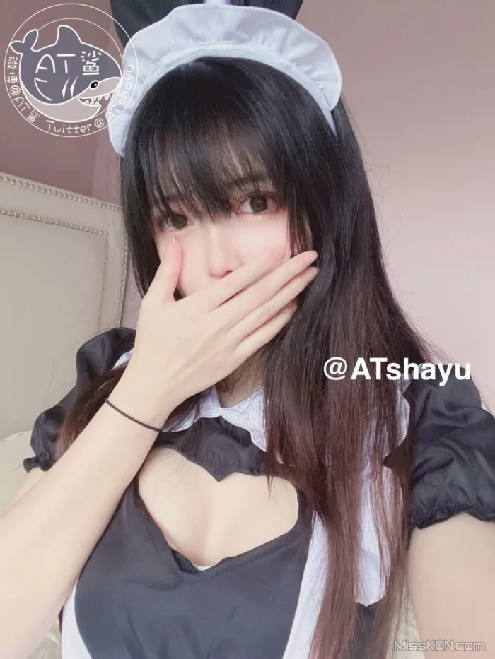 Coser@AT鲨: 限时真空白丝女仆 (30 photos) – Page 3