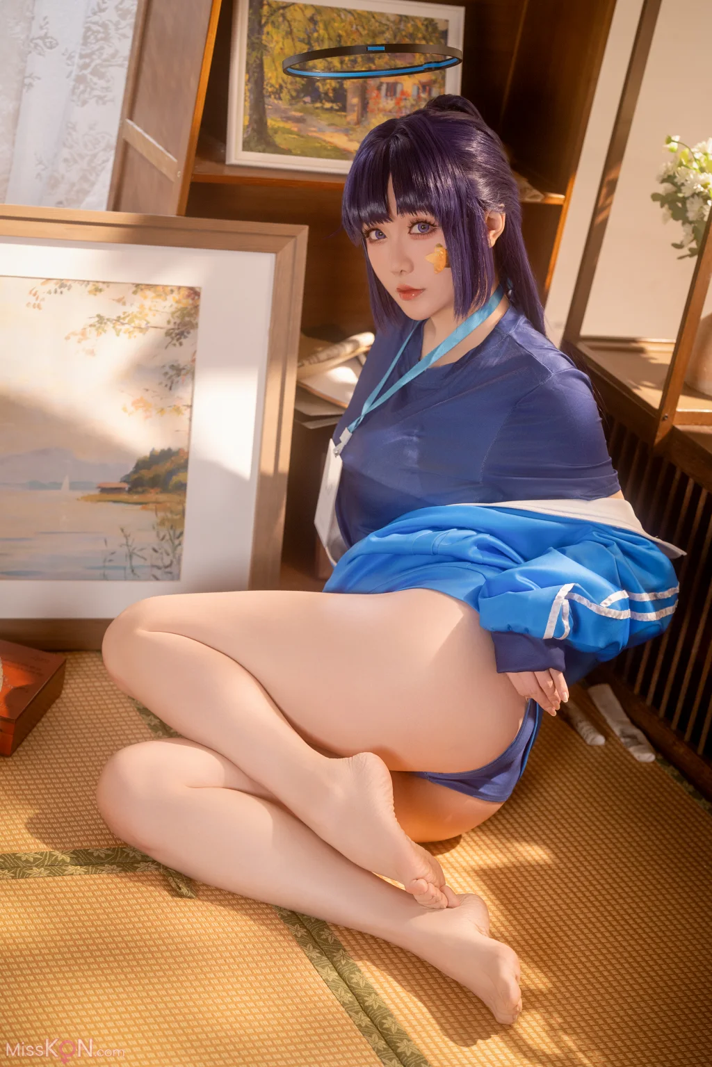 Coser@星之迟迟Hoshilily: 蔚蓝档案-早濑优香体操服 (69 photos + 1 video) – Page 2