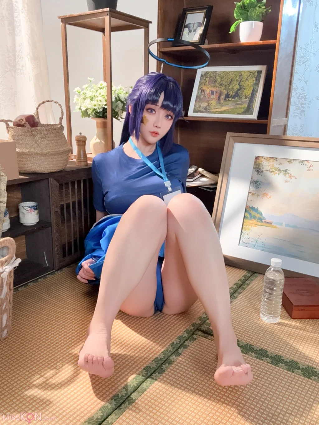 Coser@星之迟迟Hoshilily: 蔚蓝档案-早濑优香体操服 (69 photos + 1 video) – Page 2