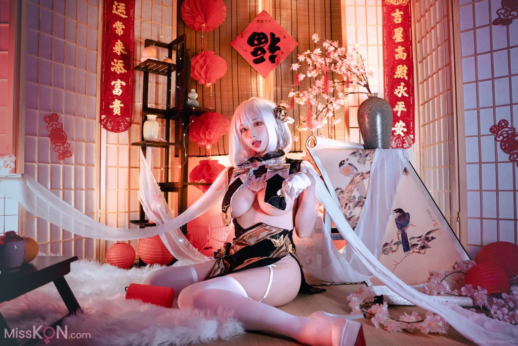 Coser@wendydydydy_酱油: 碧蓝航线-天狼星旗袍 (18 photos)
