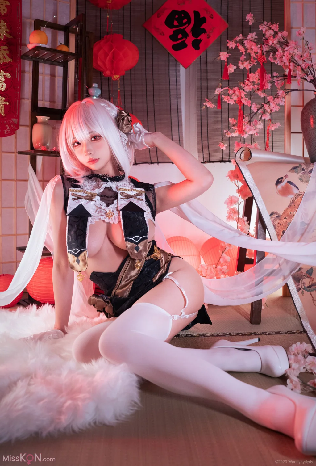 Coser@wendydydydy_酱油: 碧蓝航线-天狼星旗袍 (18 photos)
