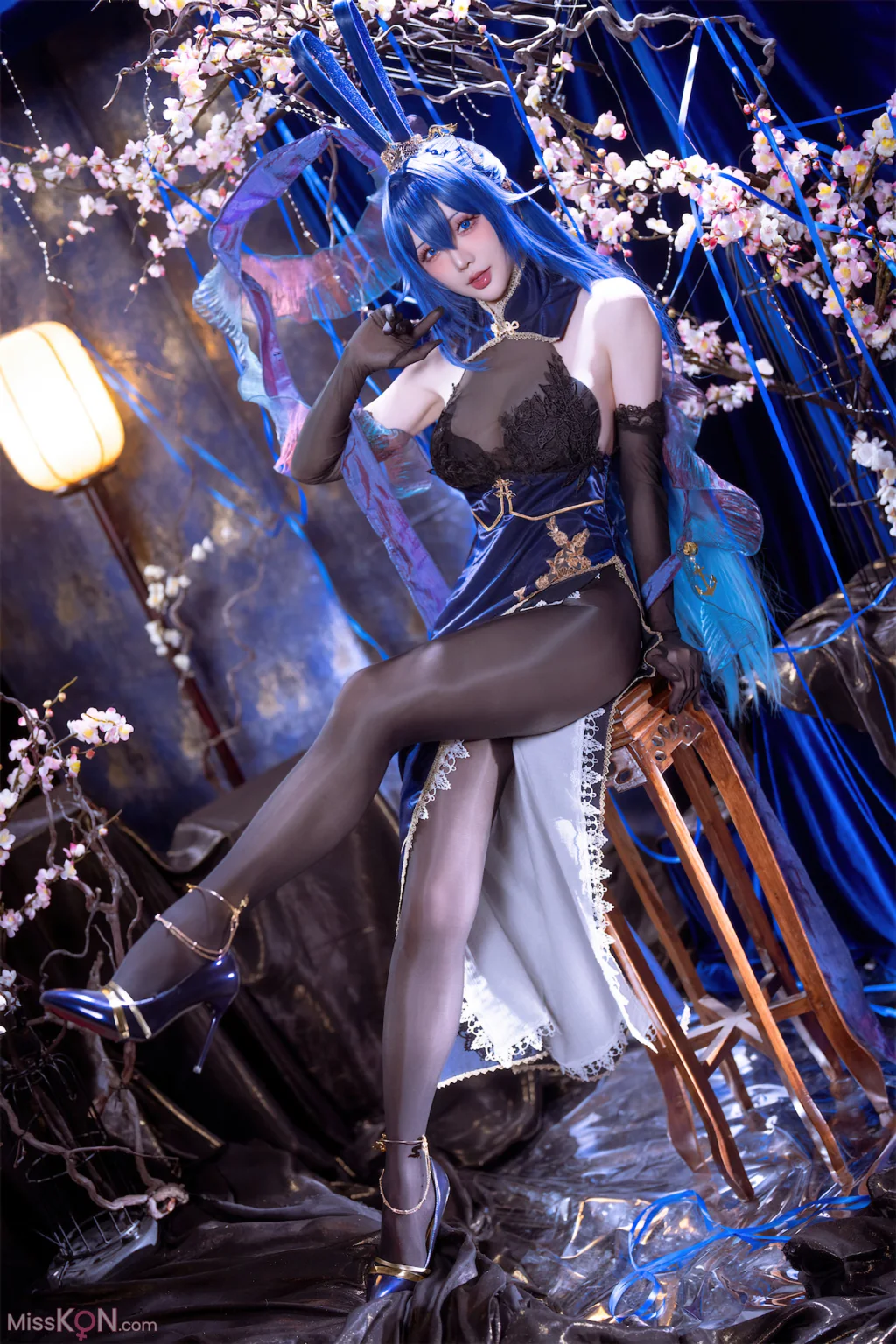 Coser@星之迟迟Hoshilily: 碧蓝航线-新泽西兔兔(花园) (52 photos)