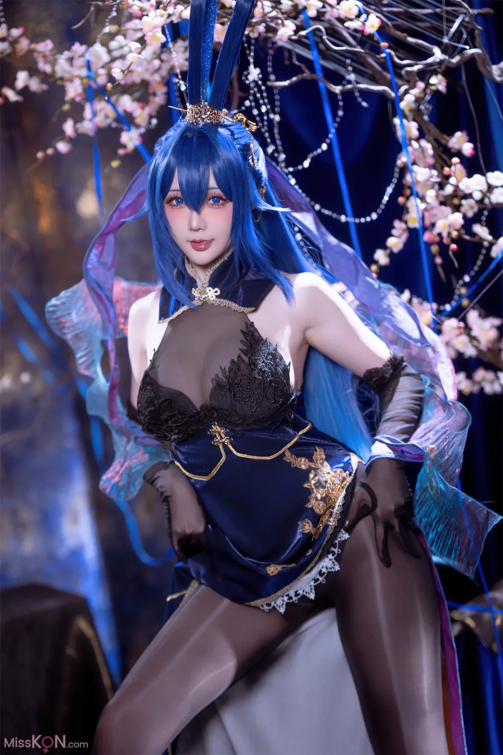 Coser@星之迟迟Hoshilily: 碧蓝航线-新泽西兔兔(花园) (52 photos)
