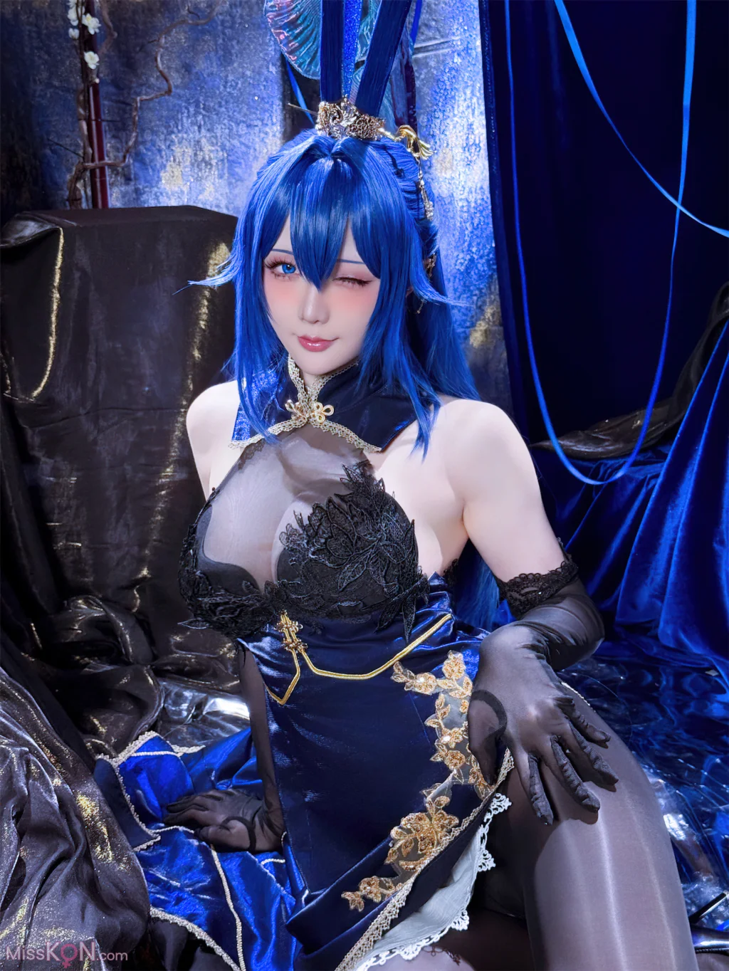 Coser@星之迟迟Hoshilily: 碧蓝航线-新泽西兔兔(花园) (52 photos) – Page 3