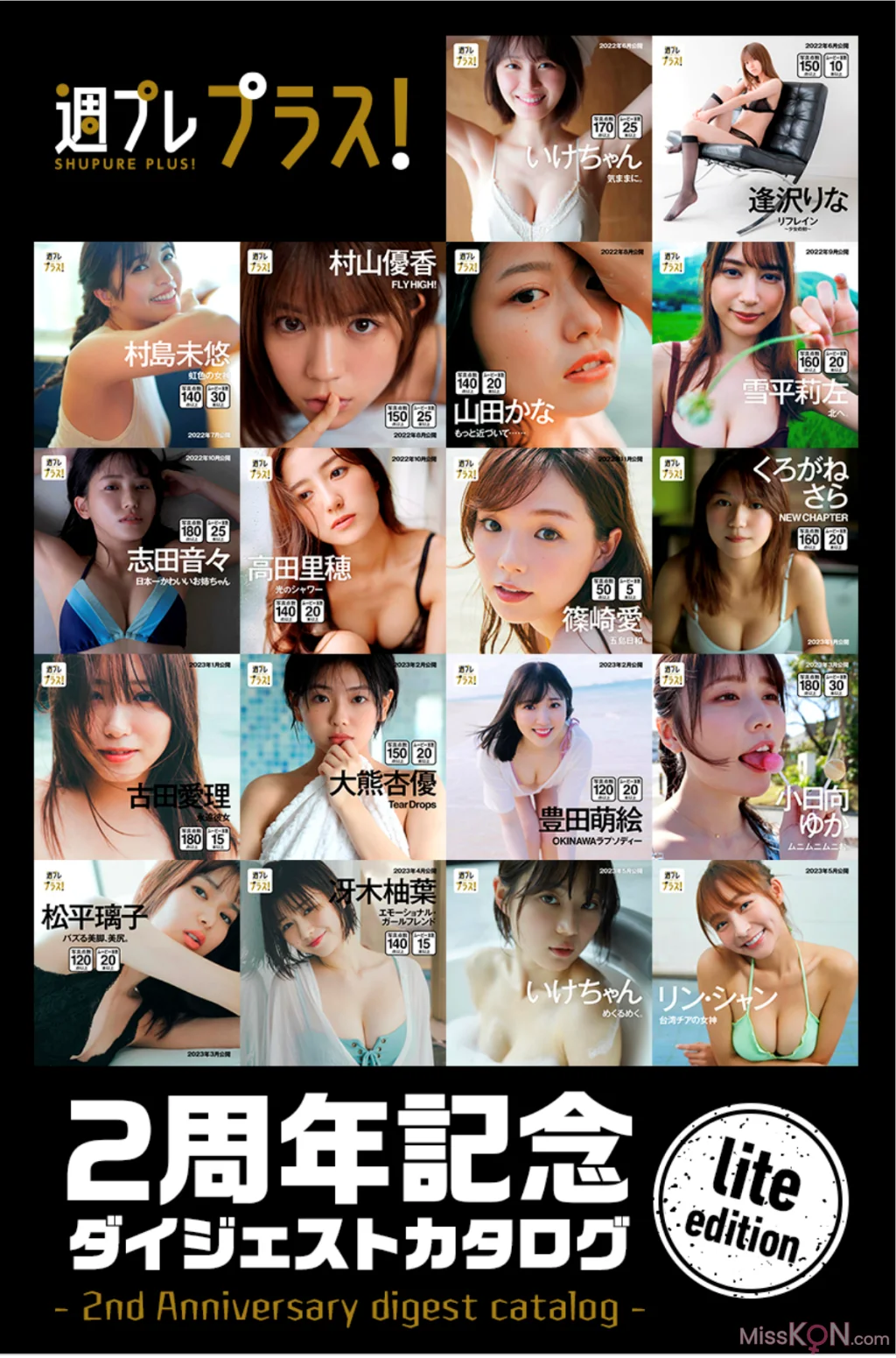 [JP] 週プレプラス！２周年記念ダイジェストカタログ Lite Edition (37 photos)