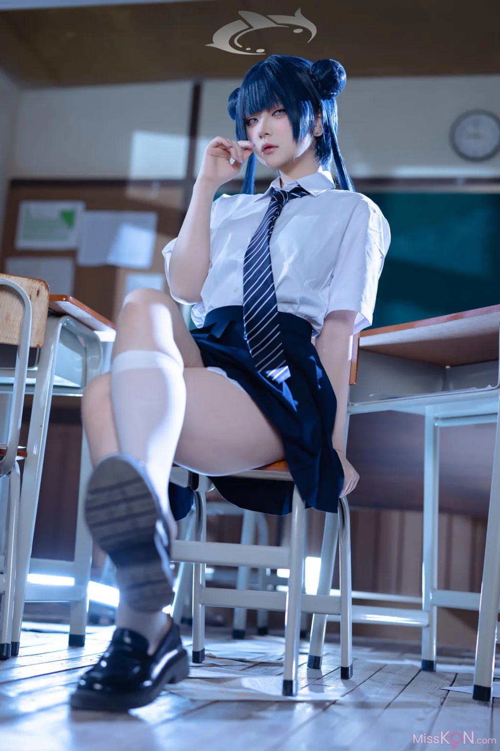 Coser@屿鱼: 蔚蓝档案 妃咲JK (61 photos)