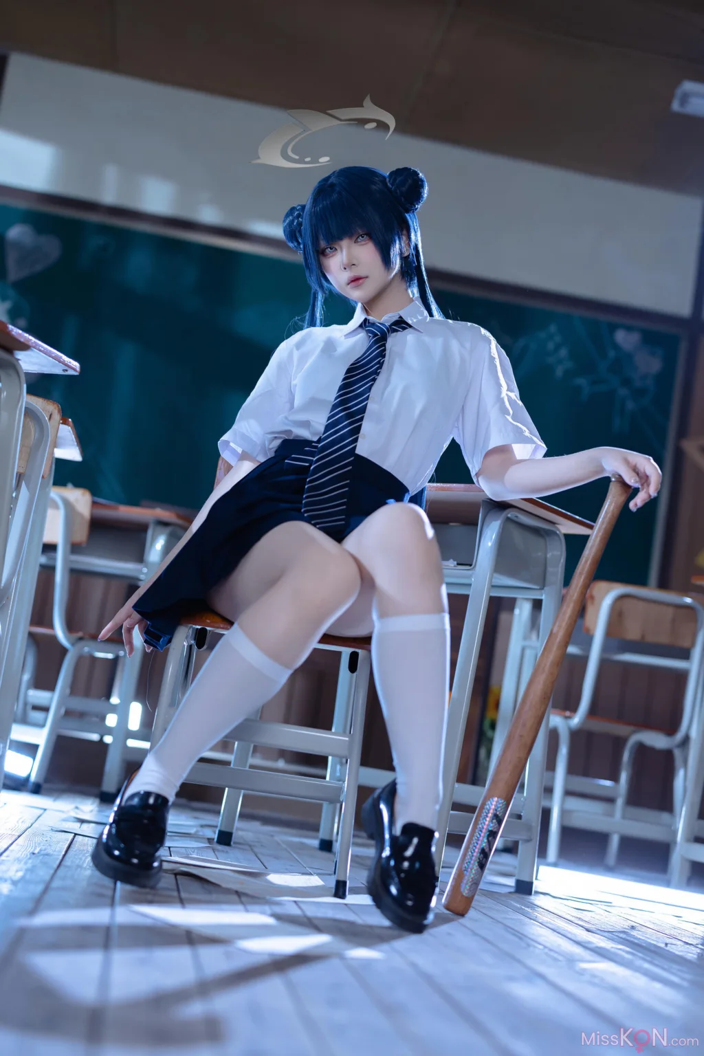 Coser@屿鱼: 蔚蓝档案 妃咲JK (61 photos)