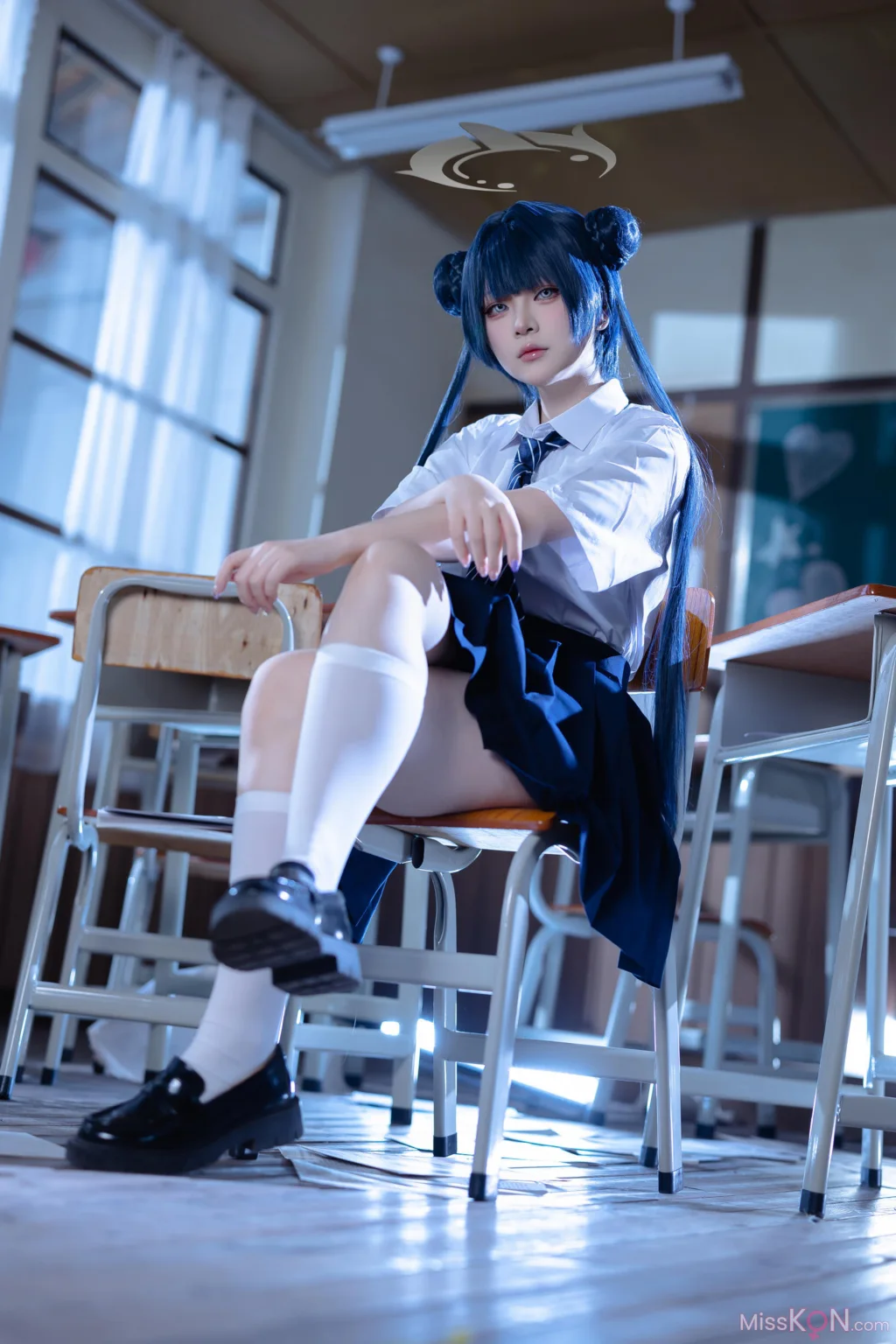 Coser@屿鱼: 蔚蓝档案 妃咲JK (61 photos) – Page 2