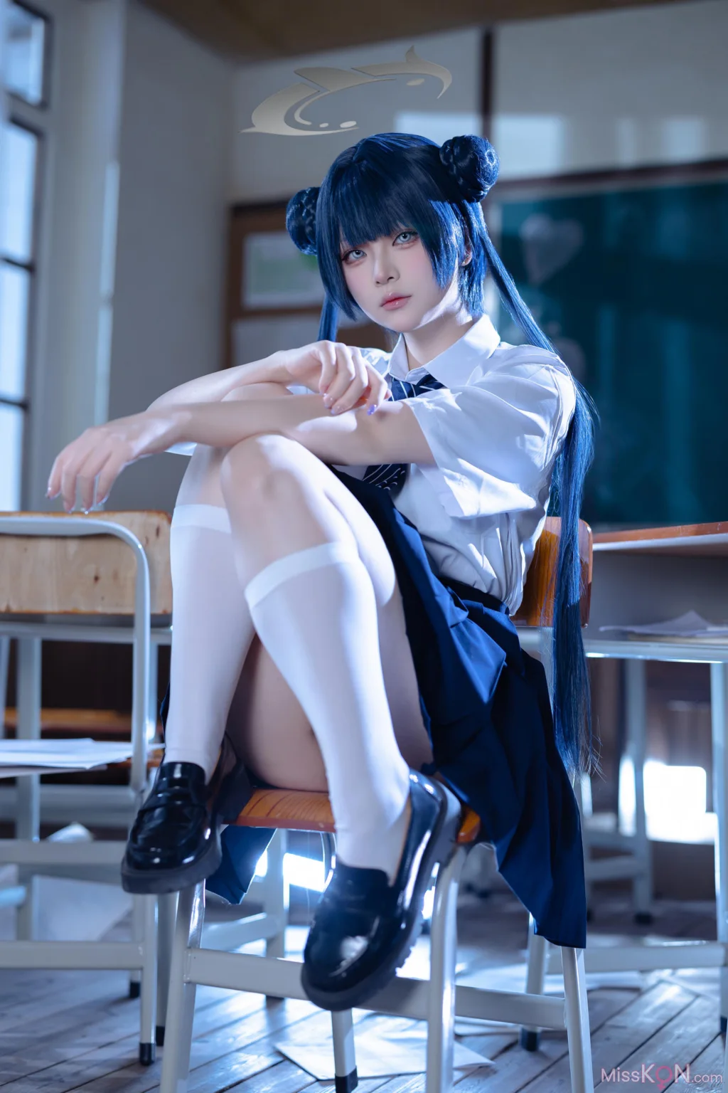 Coser@屿鱼: 蔚蓝档案 妃咲JK (61 photos) – Page 2