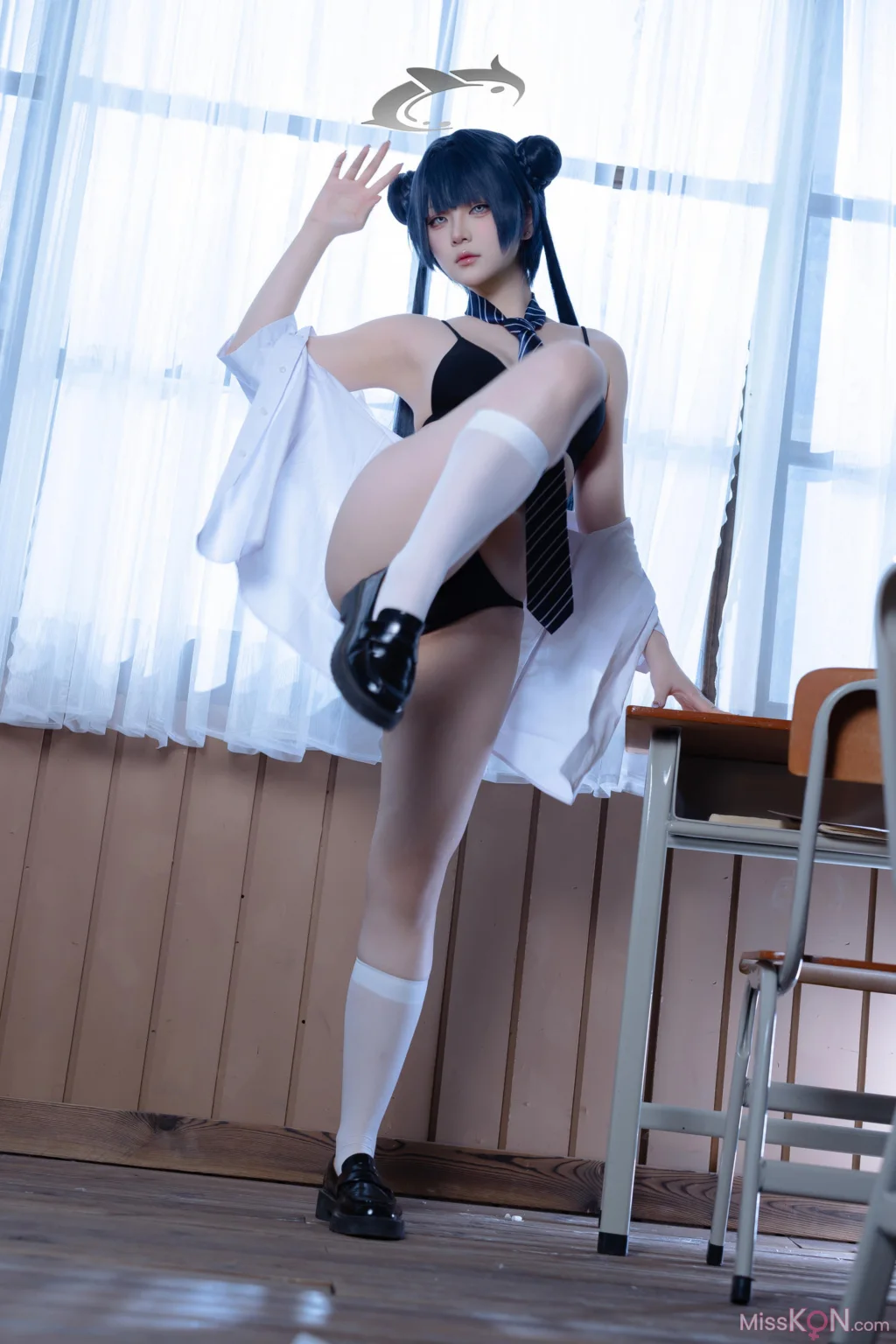 Coser@屿鱼: 蔚蓝档案 妃咲JK (61 photos) – Page 2
