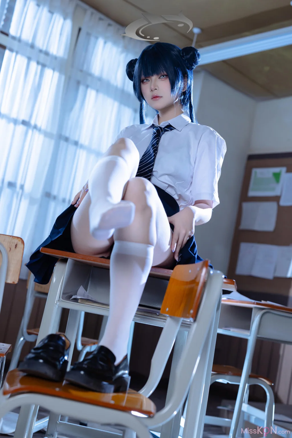 Coser@屿鱼: 蔚蓝档案 妃咲JK (61 photos) – Page 3