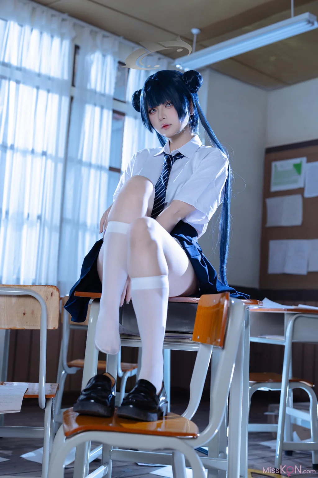 Coser@屿鱼: 蔚蓝档案 妃咲JK (61 photos) – Page 3