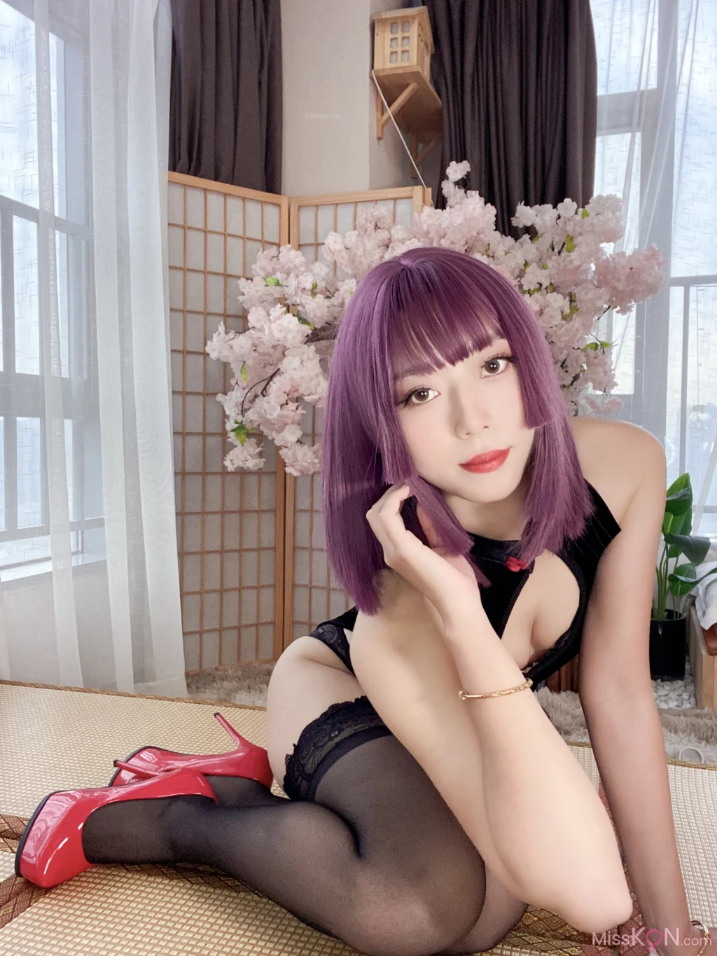 Coser@Money冷冷: 高叉旗袍蕾丝裙 (107 photos) – Page 3