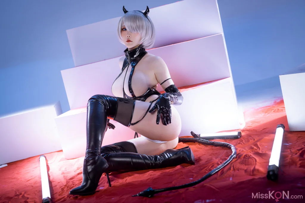 Coser@星之迟迟Hoshilily: 尼尔 2B同人 (66 photos)