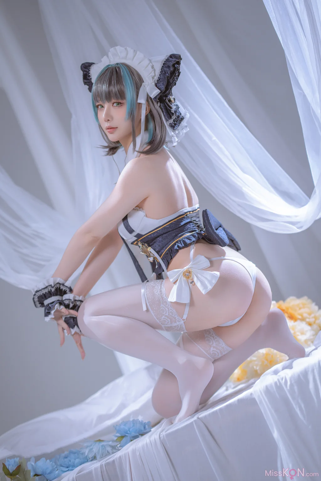 Coser@星之迟迟Hoshilily: 碧蓝航线 柴郡 (55 photos + 1 video)