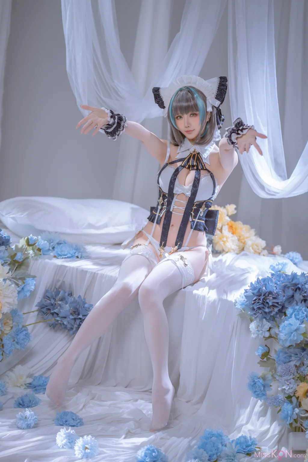 Coser@星之迟迟Hoshilily: 碧蓝航线 柴郡 (55 photos + 1 video)