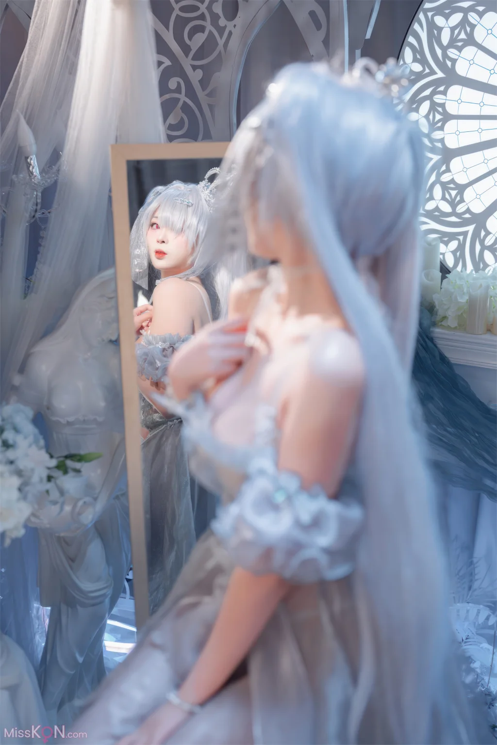 Coser@轩萧学姐: Nikke胜利女神 灰姑娘·水晶公主 (40 photos)