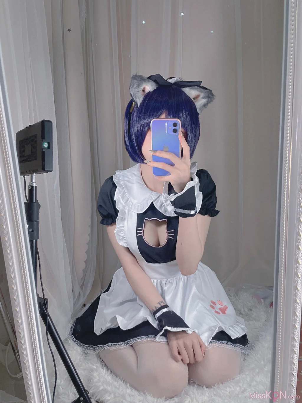 Coser@钛合金TiTi: 女仆猫 (31 photos)