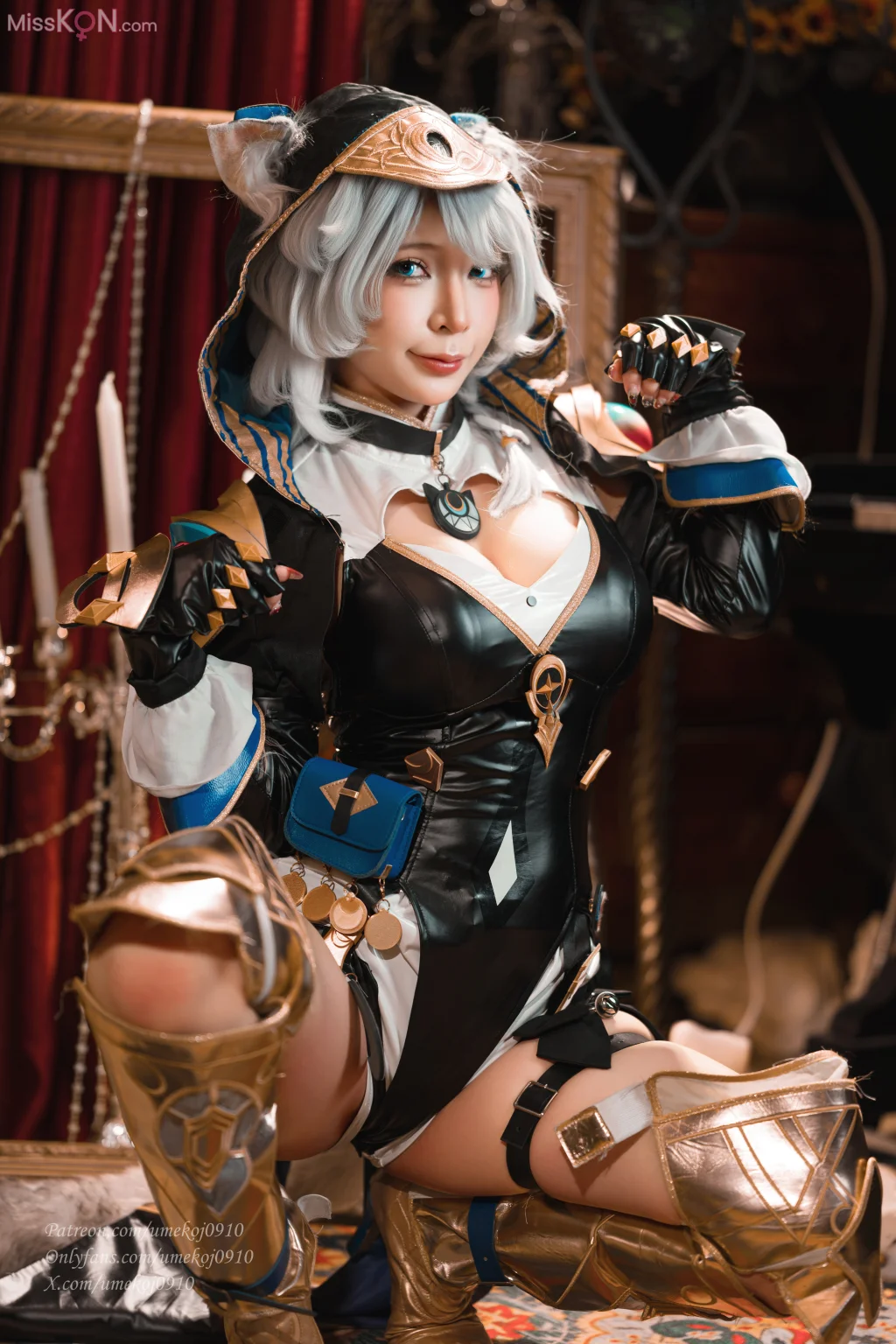 Coser@UmekoJ: Cipher HonkaiStar Rail (85 photos + 5 videos)