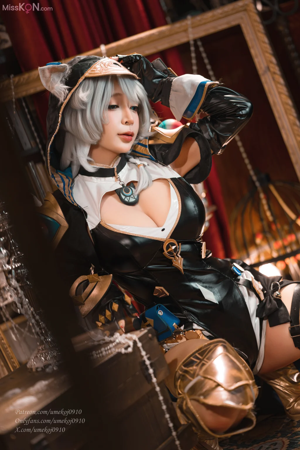 Coser@UmekoJ: Cipher HonkaiStar Rail (85 photos + 5 videos)