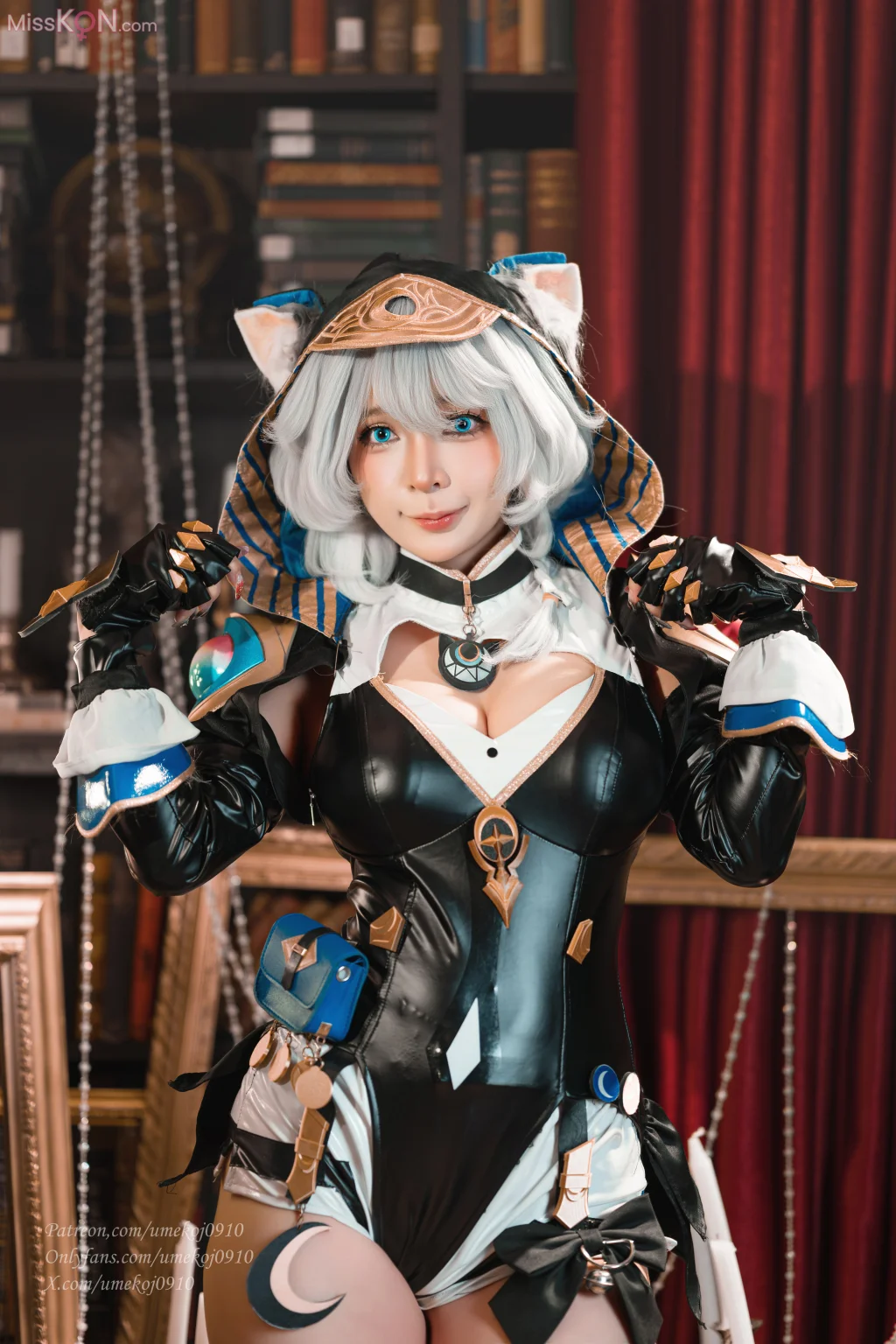 Coser@UmekoJ: Cipher HonkaiStar Rail (85 photos + 5 videos)