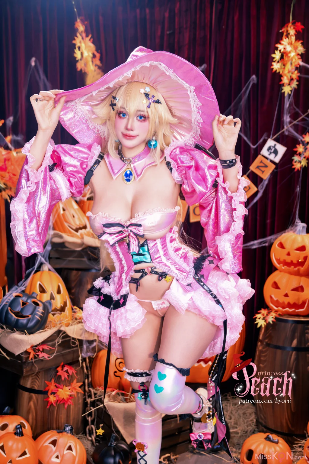 Coser@Byoru: Peach princess Witch (57 photos + 24 videos) – Page 3