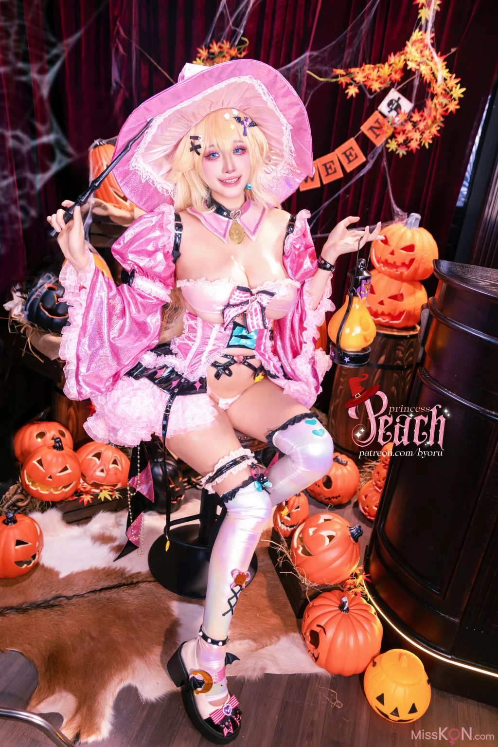 Coser@Byoru: Peach princess Witch (57 photos + 24 videos) – Page 3