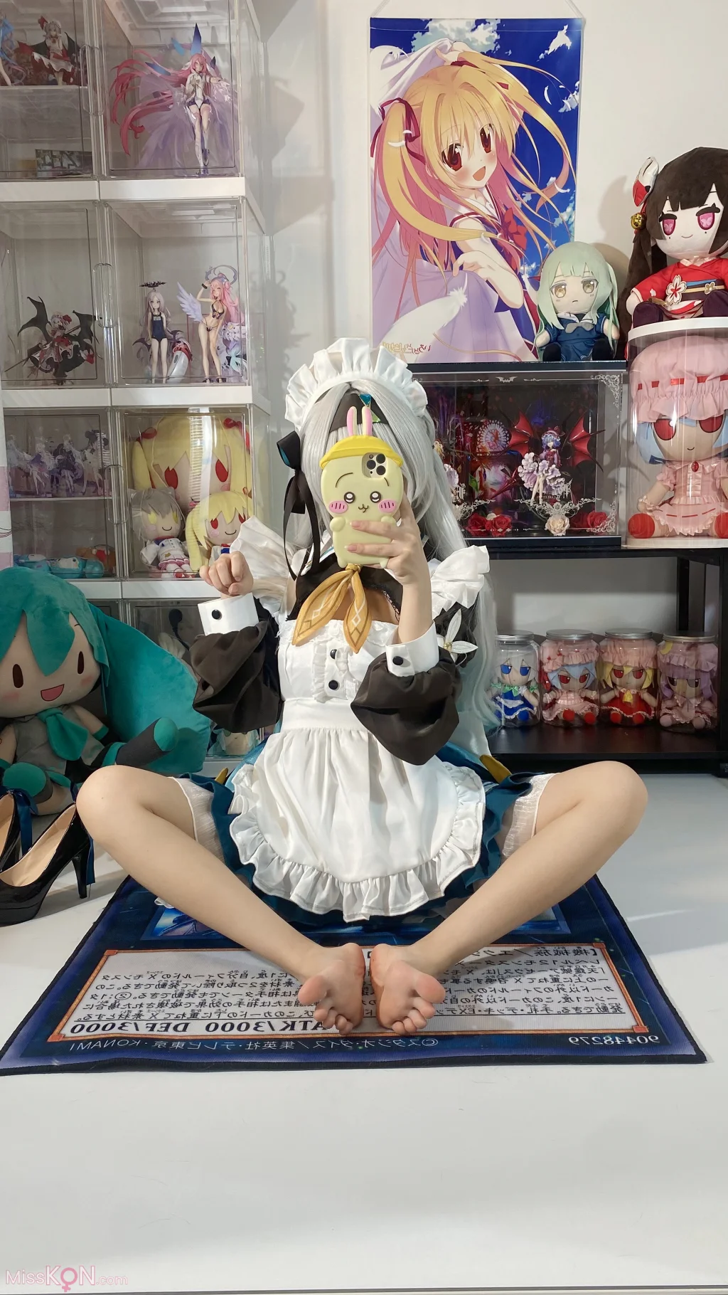 Coser@白栎Shirly: 崩坏：星穹铁道 流萤女仆 (66 photos + 8 videos)