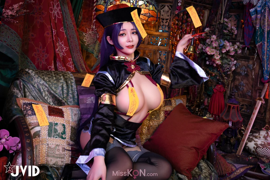 [JVID] 甜心幫 ღ 安希: 菰蒲風動縱斜影，殭屍奶光《安希》膣得液滿 (66 photos)